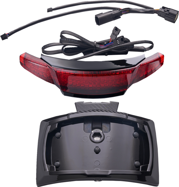 Ciro Latitude Tail Light & License Plate Holder With Lightstrike™ |