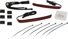 Ciro Bag Blades® Accent Lights Red Turn Signals |