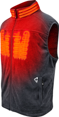 7V Thermite Fleece Heated Vest 2.0 - Gray - MENS | Gerbing Heated Clothing