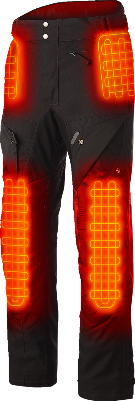 12V EX Pro Heated Pants - Black - MENS | Gerbing Heated Clothing