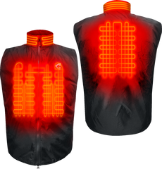 12V Heated Vest Liner - Black - UNISEX | Gerbing Heated Clothing