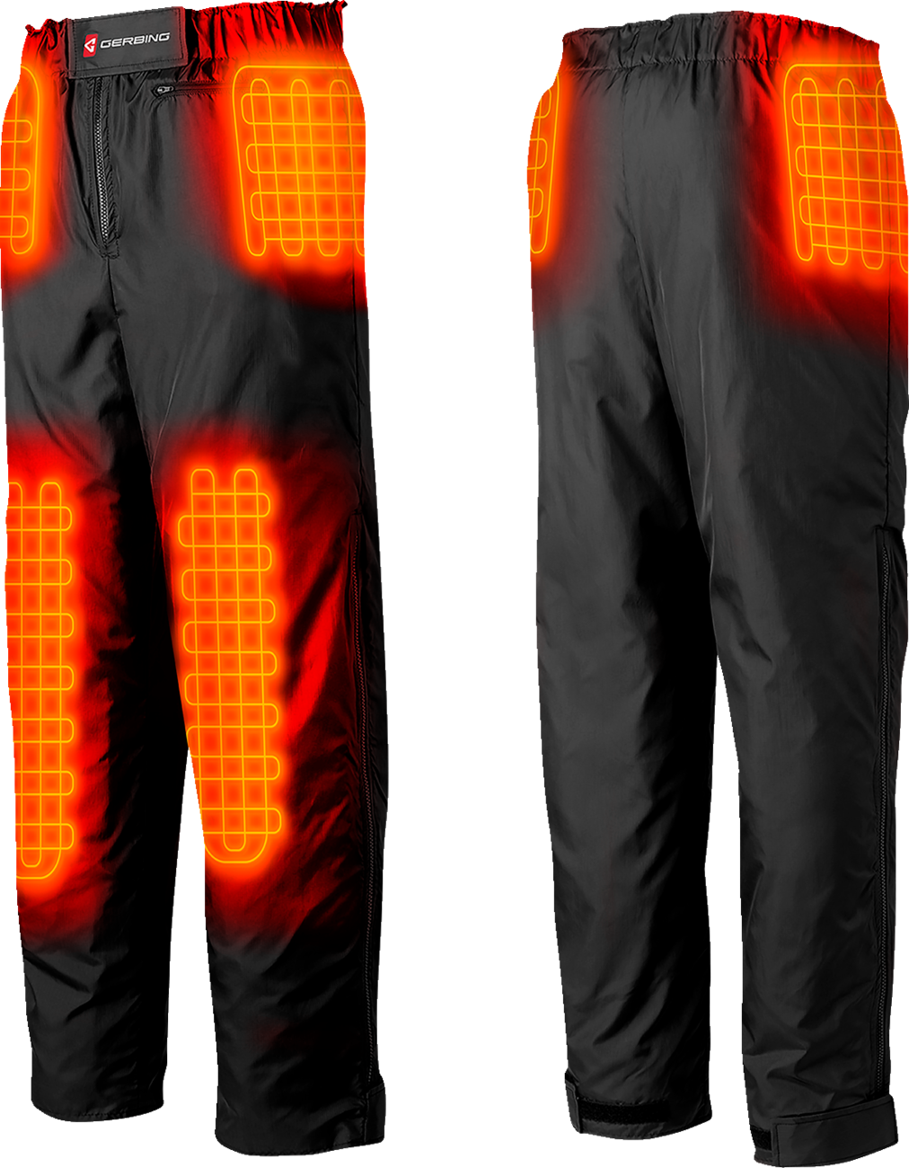 12V Motorcycle Heated Pant Liner - Black - MENS | Gerbing Heated Clothing