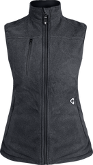 Women's 7V Thermite Heated Fleece Vest 2.0 - Gray | Gerbing Heated Clothing