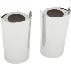 Fork Slider Covers - Stock Length - Chrome