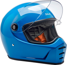 Biltwell Lane Splitter Helmet Gloss Tahoe Blue