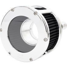 Feuling Parts Air Cleaner - Ba Race Series - Clear Cover - Black Filter - Chrome Finish
