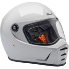 Biltwell Lane Splitter Helmet Gloss White