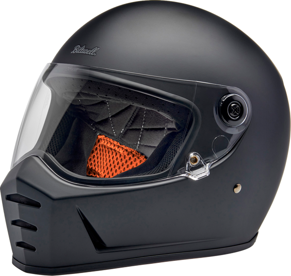 Biltwell Lane Splitter Helmet Flat Black