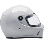 Biltwell Lane Splitter Helmet Gloss White