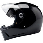 Biltwell Lane Splitter Helmet Gloss Black