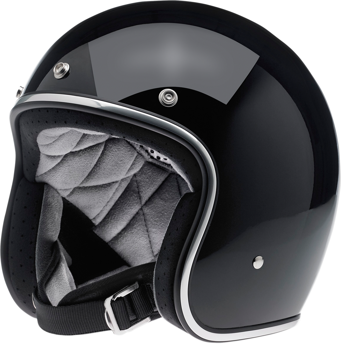 Biltwell Bonanza Helmet Gloss Black