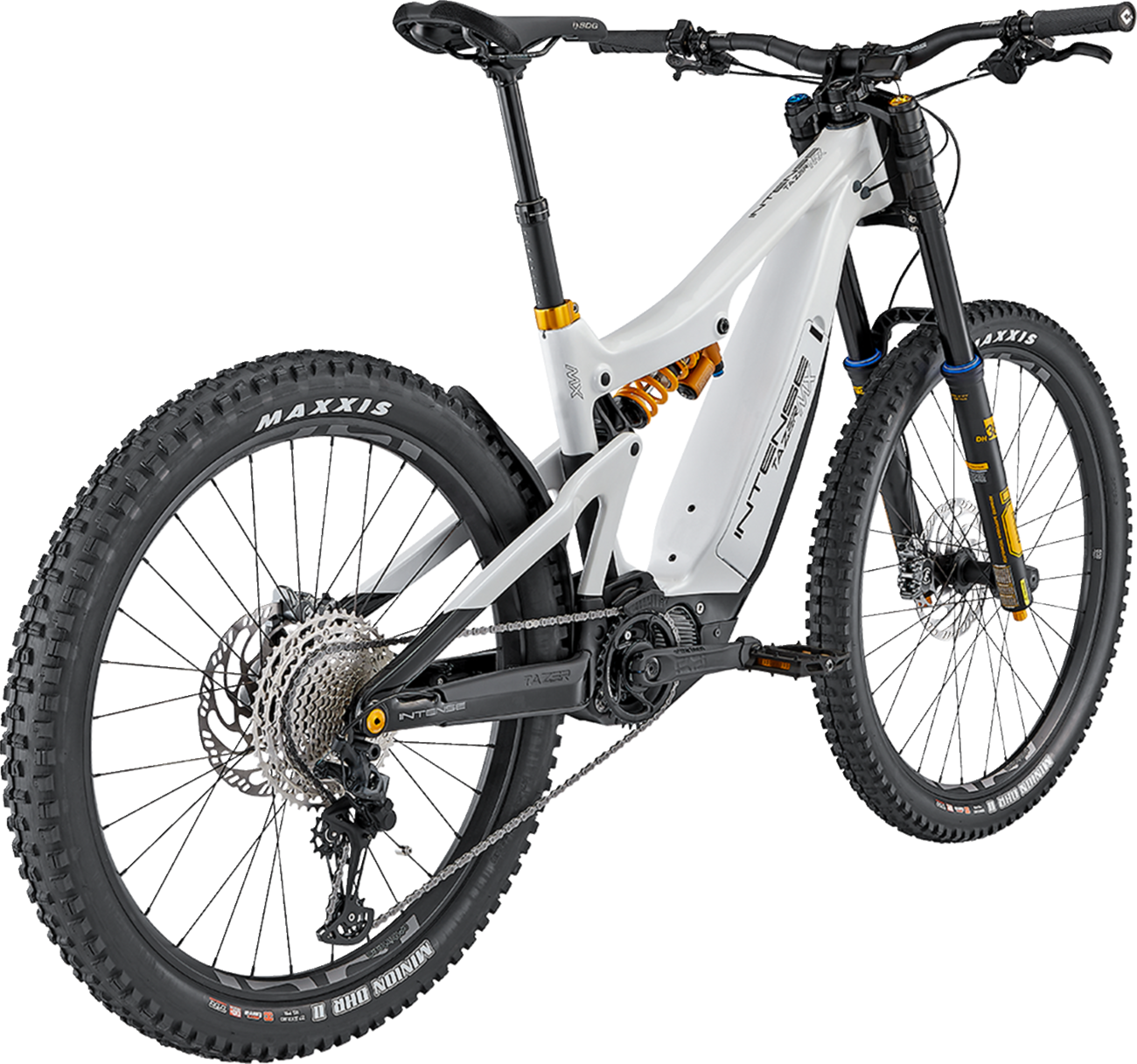 Tazer MX Carbon E-Bike - Pro Build - White