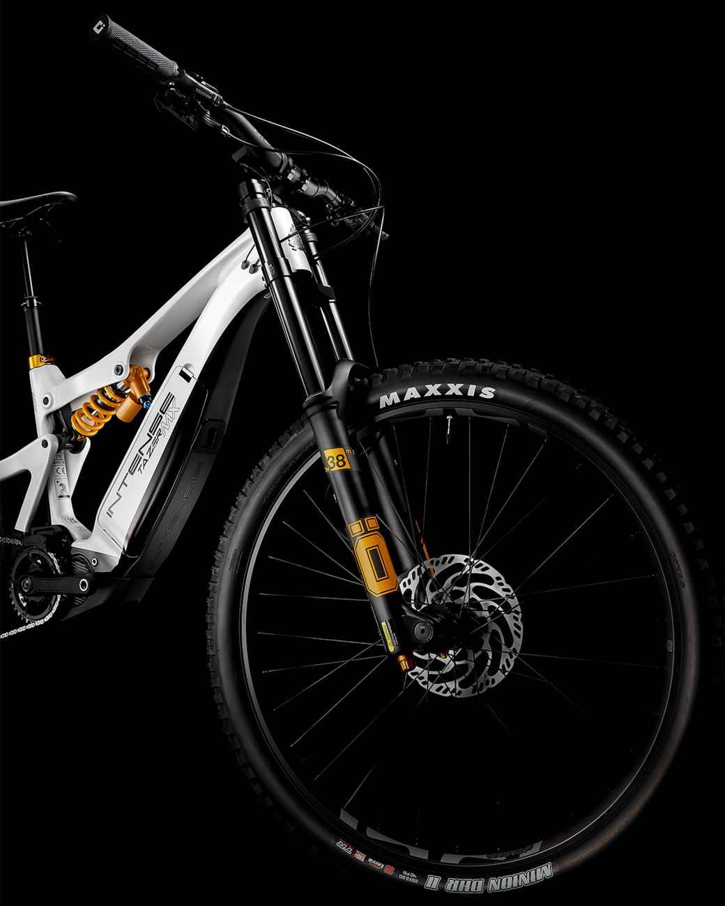 Tazer MX Carbon E-Bike - Pro Build - White