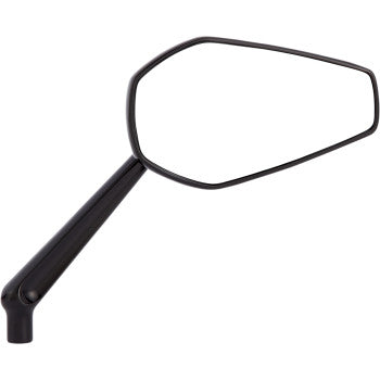 Mini Stocker Forged Mirror - Black - Left