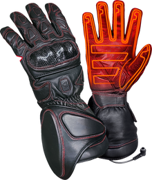 Gerbing Heated Clothing 12V Extreme Hard Knuckle Heated Gloves - Black |