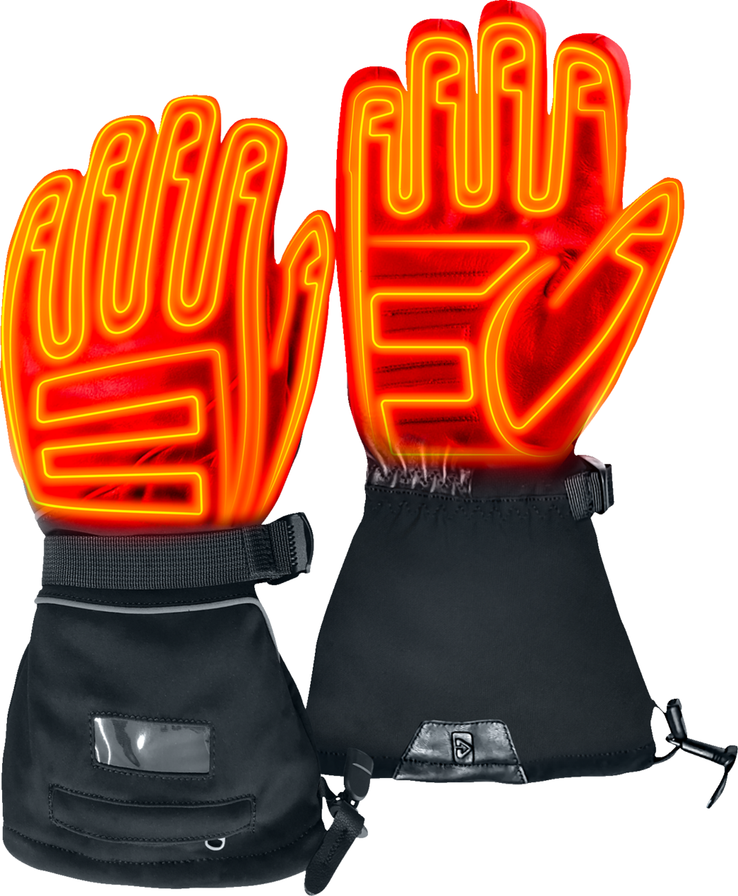 GT5 12V Hybrid Heated Gloves - Black | Gerbing Heated Clothing