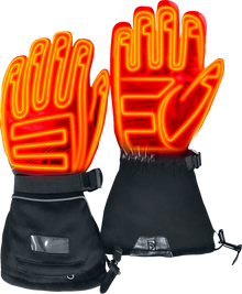 Gerbing Heated Clothing Gt5 12V Hybrid Heated Gloves - Black |