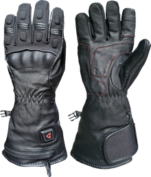 Gerbing Heated Clothing 7V Hard Knuckle Battery Heated Gloves - Black |