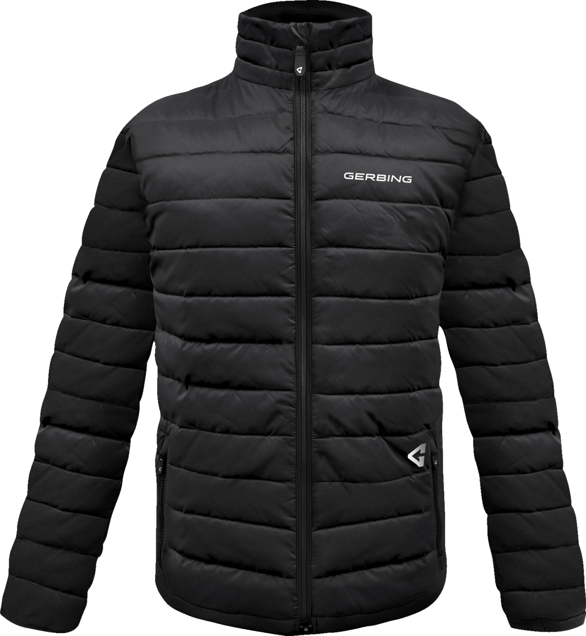 7V Khione Insulated Heated Puffer Jacket 2.0 - Black - MENS | Gerbing Heated Clothing