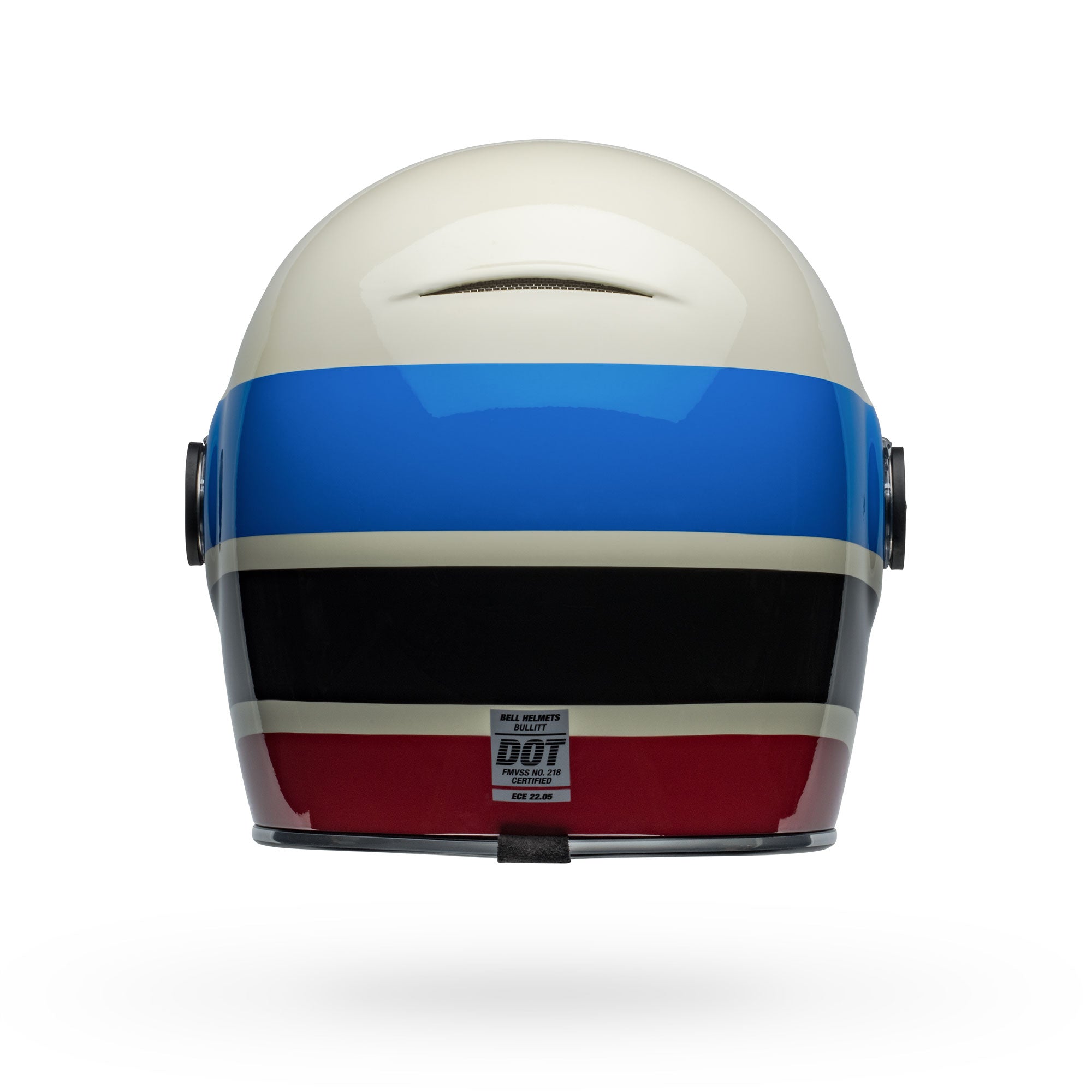 Bell Bullitt Speedway Gloss Vintage White/Blue Helmets