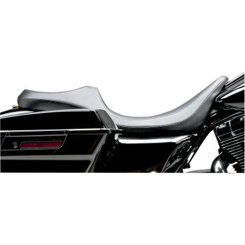 Le Pera Villain Daddy Long Leg Seat - Smooth - Black - FL '08-'23