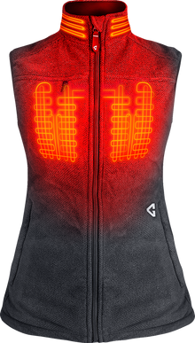 Gerbing Heated Clothing Women'S 7V Thermite Heated Fleece Vest 2.0 - Gray |