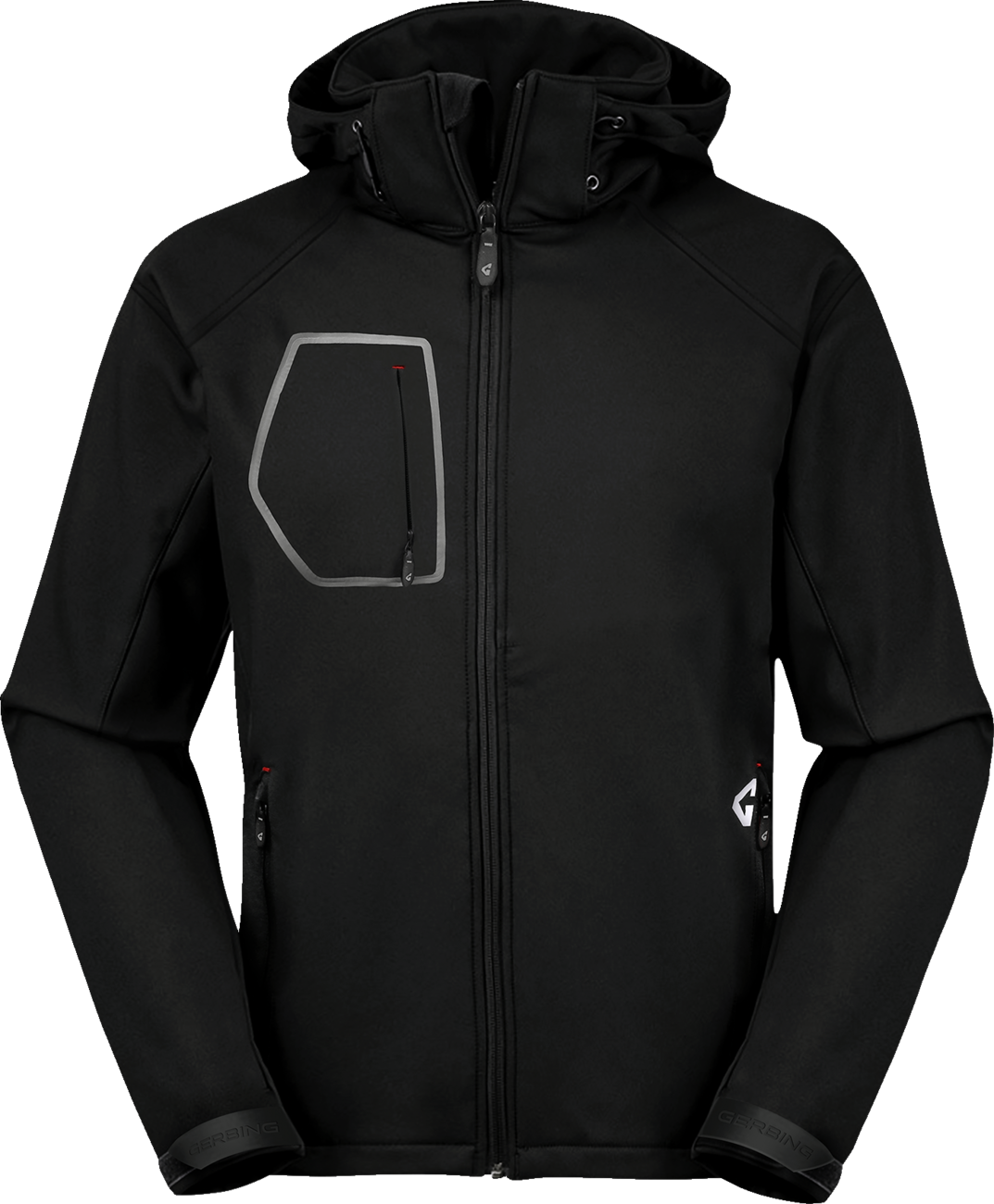 7V Torrid Softshell Heated Jacket 2.0 - Black - MENS | Gerbing Heated Clothing