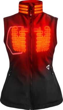 Gerbing Heated Clothing Women'S 7V Torrid Softshell Heated Vest 2.0 - Black |