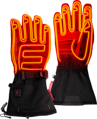 7V S7 Battery Heated Gloves - Black | Gerbing Heated Clothing