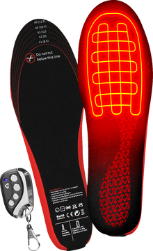 Gerbing Heated Clothing 3V Rechargeable Heated Insoles With Remote |