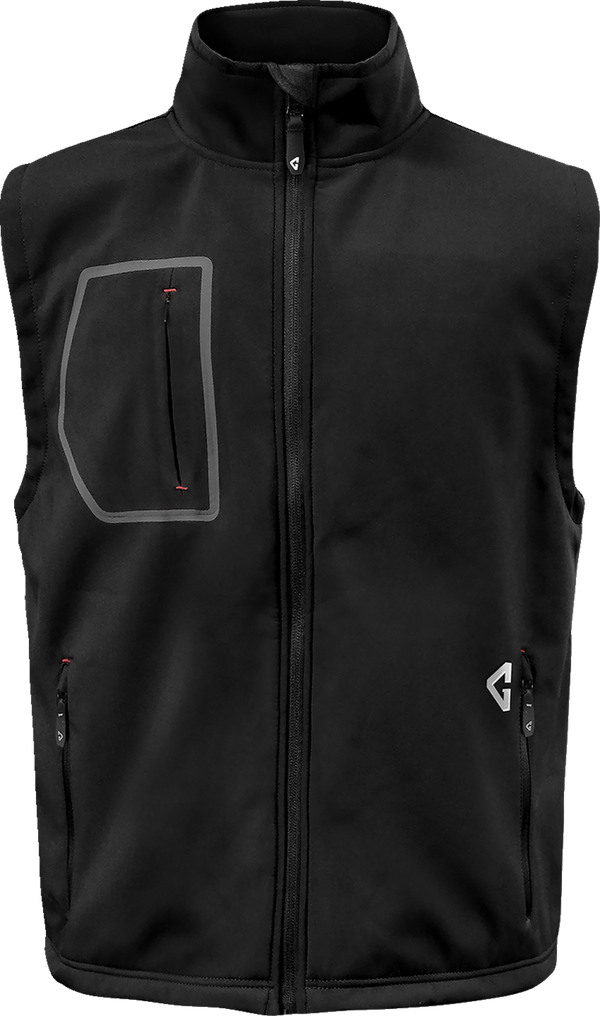 Gerbing Heated Clothing 7V Torrid Softshell Heated Vest 2.0 - Black -Mens |