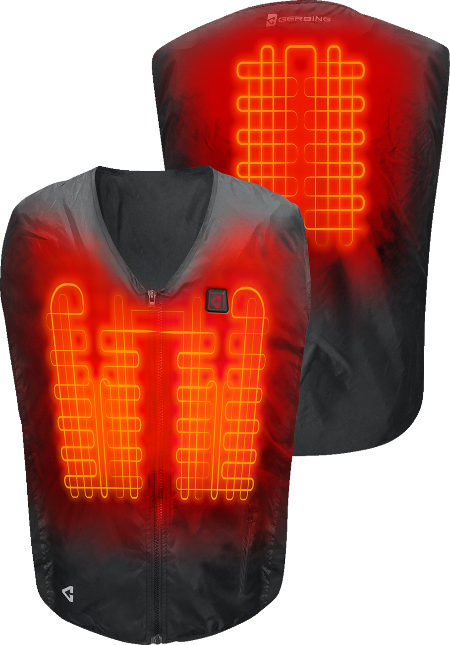 7V Battery Heated Vest Liner - Black - UNISEX | Gerbing Heated Clothing