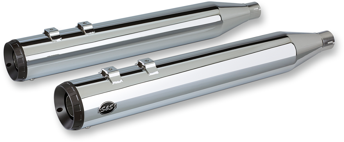 Grand National Slip-On Mufflers | S&S Cycle