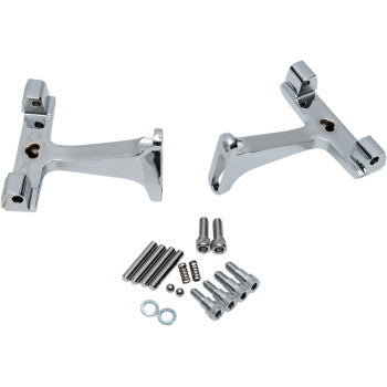 Drag Specialties             Passenger Footboard Mount For Hd Touring Models - Chrome