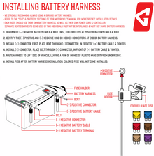 Gerbing Heated Clothing Harness - 12 V - Battery |