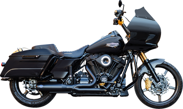 S&S Cycle 2-Into-1 Qualifier Exhaust System - 50-State - Black