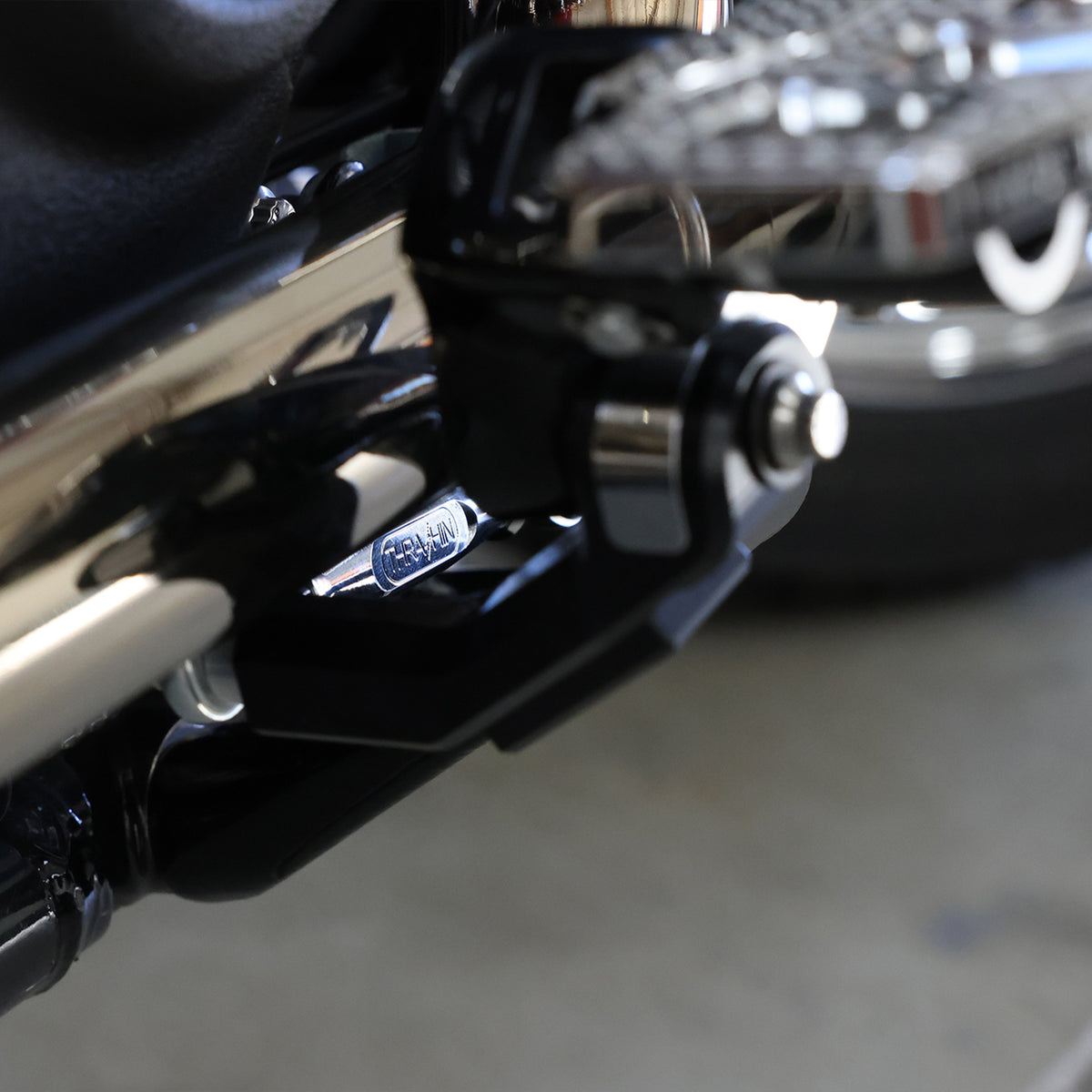 M8 Softail Adjustable Brake Linkage - Chrome