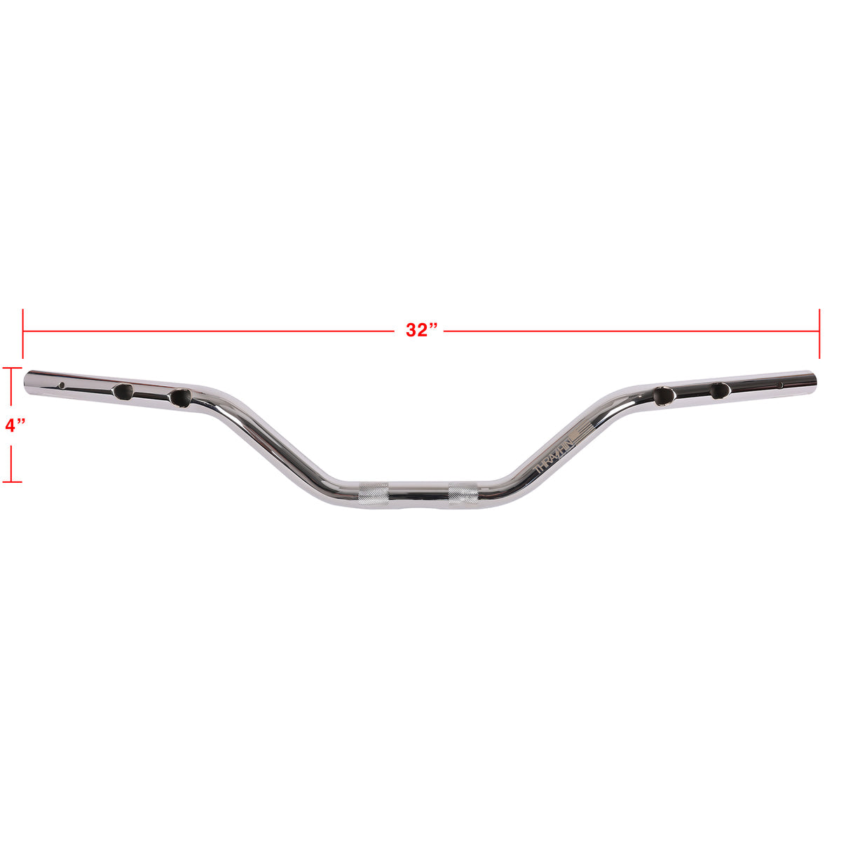 2024 FLH Mid Bend Bars - Chrome (COMING MID MAY!)