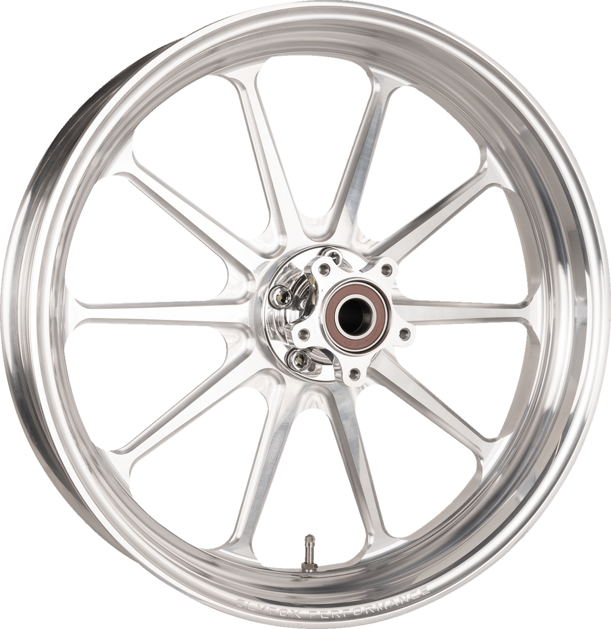 Slyfox Track Pro - Rear - Single Disc/Without Abs - Machined - 17X6