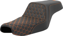 Saddlemen Step-Up Seat - Honeycomb - Sportster '04-'21