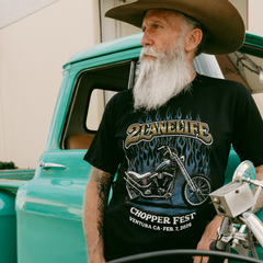 2LANELIFE X CHOPPER FEST Event Tee