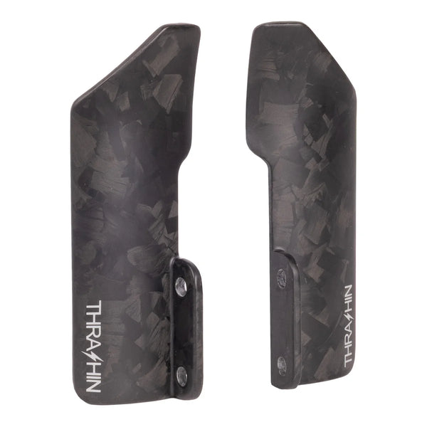 Thrashin Inverted Bagger Fork Guard - Matte Forged Carbon