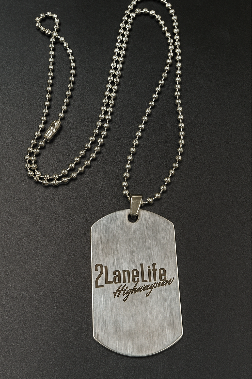 2LaneLife Dog Tag