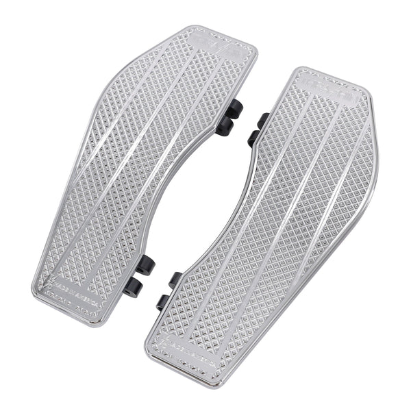 Thrashin Supply Bagger Floorboards - Chrome