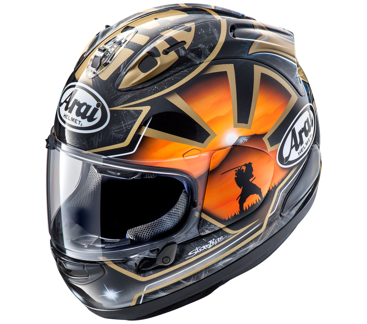 Arai Helmets             Corsair-X Helmet - Dani Samurai-2 - Blue