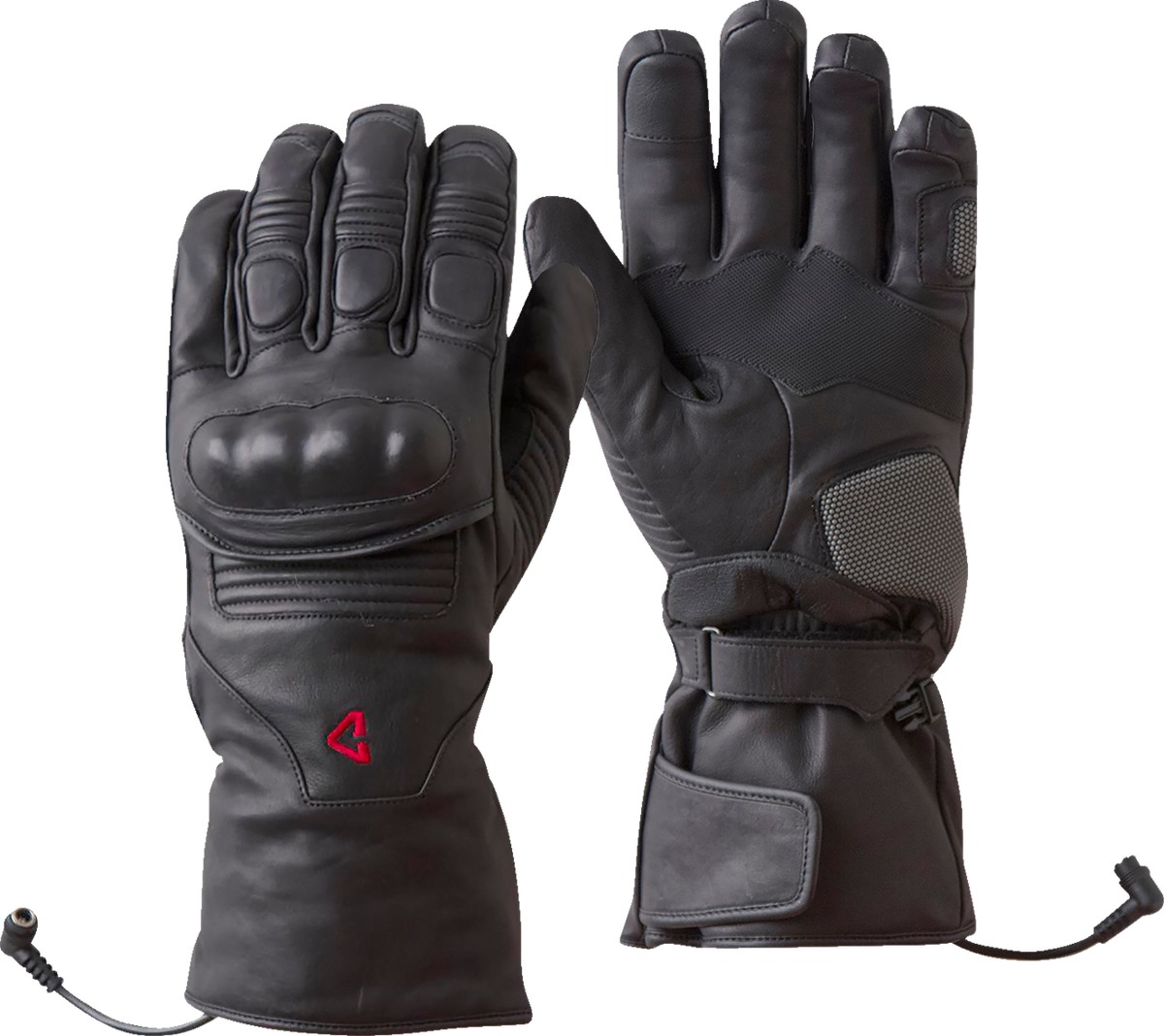 12V Vanguard Heated Gloves - Black | Gerbing Heated Clothing