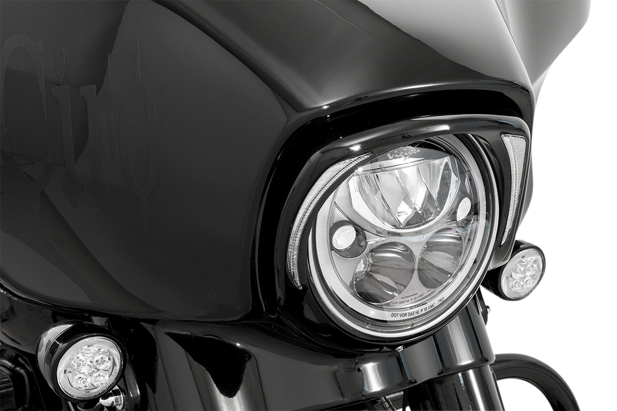 Ciro Fang® Headlight Bezel - Black |
