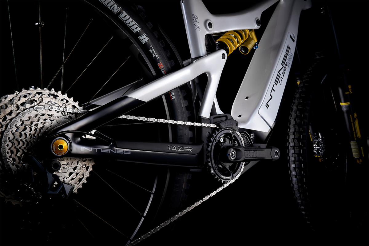Tazer MX Carbon E-Bike - Pro Build - White