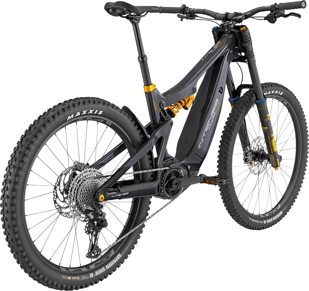 Tazer MX Carbon E-Bike - Pro Build - Gray/Black