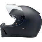 Biltwell Lane Splitter Helmet Flat Black Factory